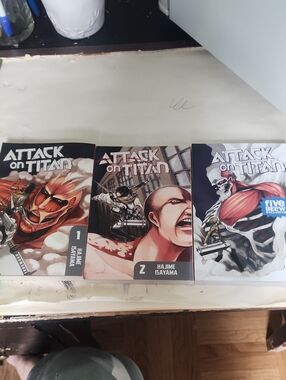 Attack On Titan Vol 1-3